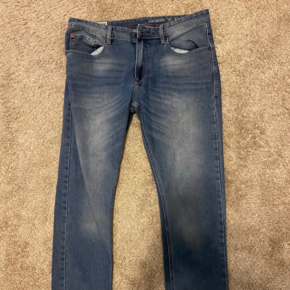 MBX Slim Stretch pants.